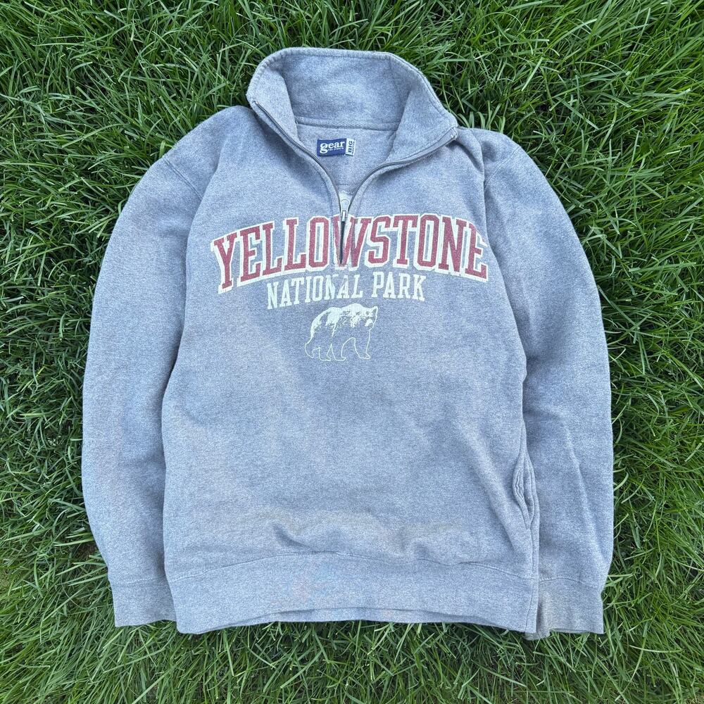 S Yellowstone National Park Quarter Zip